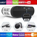 TMY Mini Projector with WiFi and Bluetooth, 1080P Projector with Zoom, Movie Projector for Phone/Laptop/TV Stick/HDMI/USB, Mini Projector for Bedroom or Outdoor