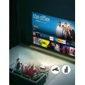 TMY Native 1080P Projector with 5G WiFi and Bluetooth 5.1, 4K Supported Mini Projector, Portable Projector Compatible with TV Stick/Phone/PC/DVD/HDMI/AV/USB/SD, Outdoor Movie Projector